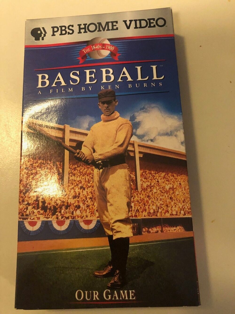 Baseball -The 1840's-1900 Baseball Our Game VHS- PBS Home Video